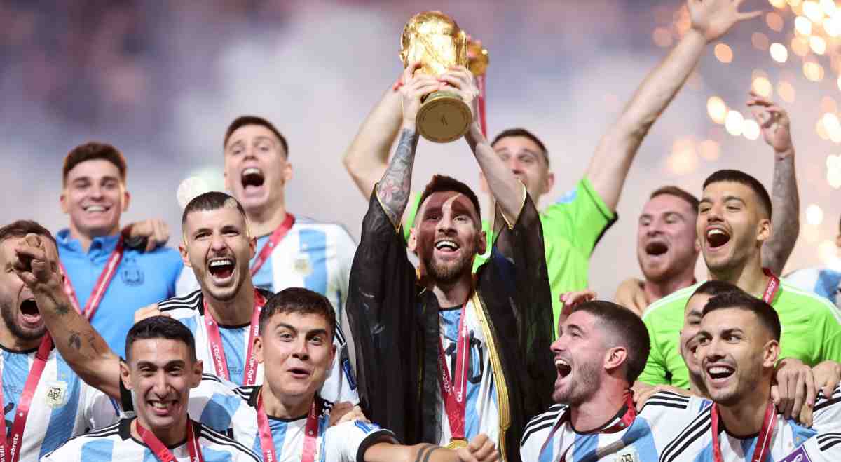 فوز منتخب الأرجنتين بكأس العالم 2022