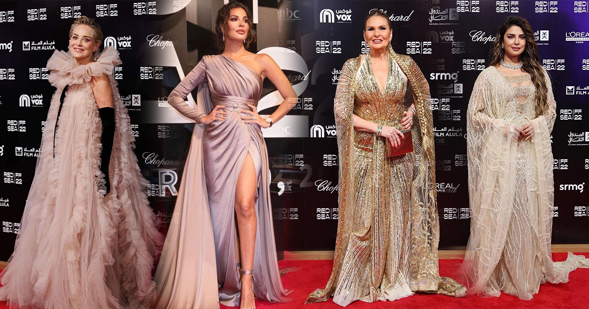 مهرجان البحر الاحمر السينمائي واطلالات النجمات به