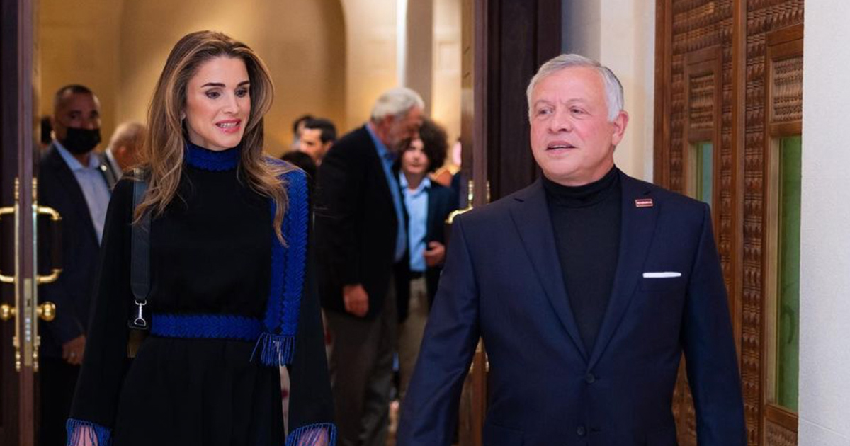 ملك وملكة الأردن