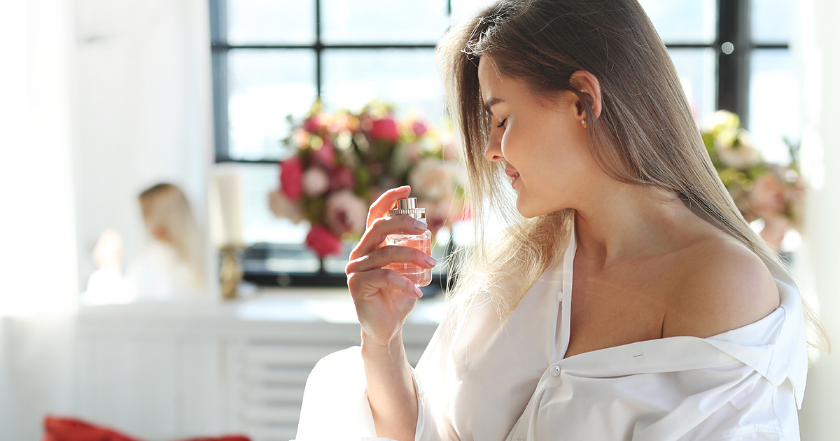 تثبيت العطر على الجسم