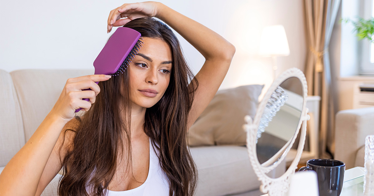 علاج تساقط الشعر للنساء