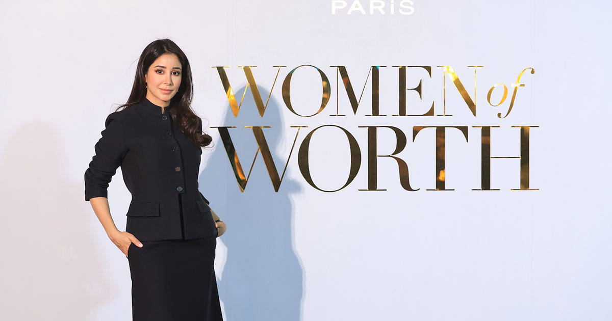ياسمينة تقابل أسيل عمران على هامش مشاركتها في مبادرة Women of Worth