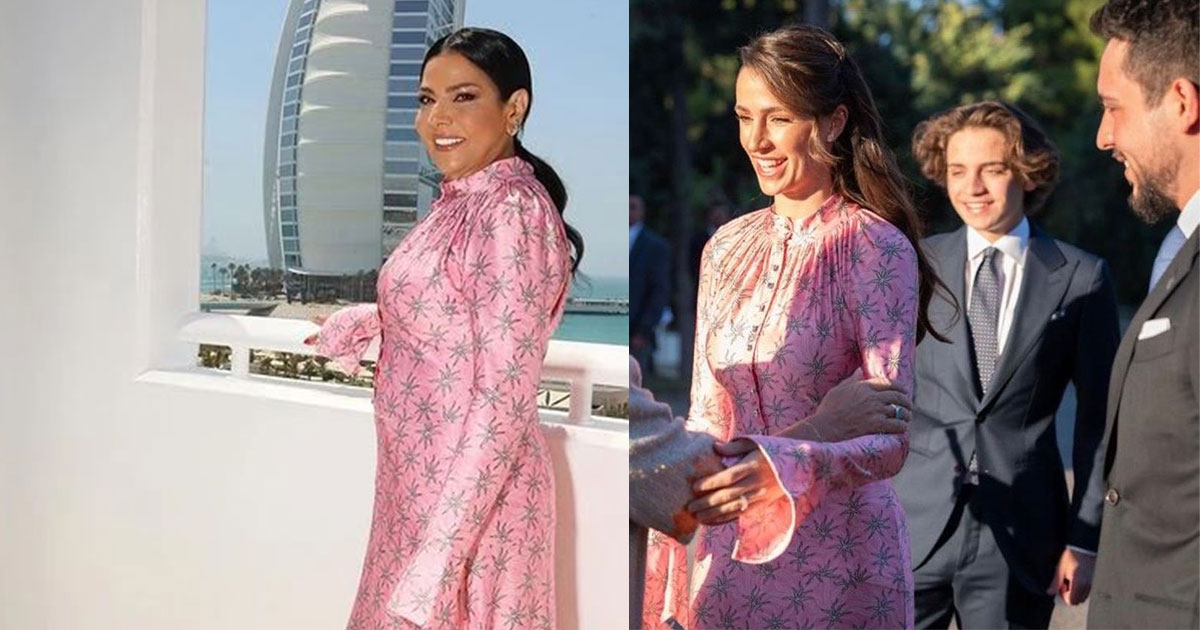 صباح الجزائري بفستان رجوة الحسين