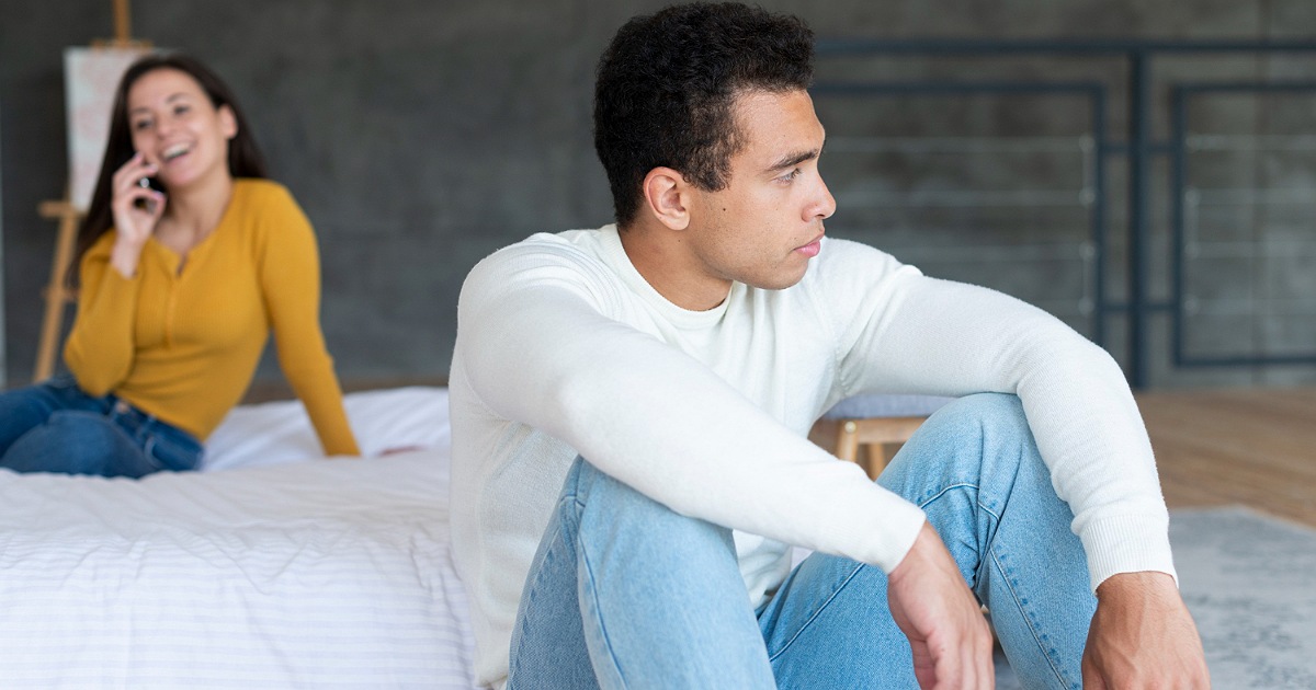 تجاهل المرأة للرجل في علم النفس