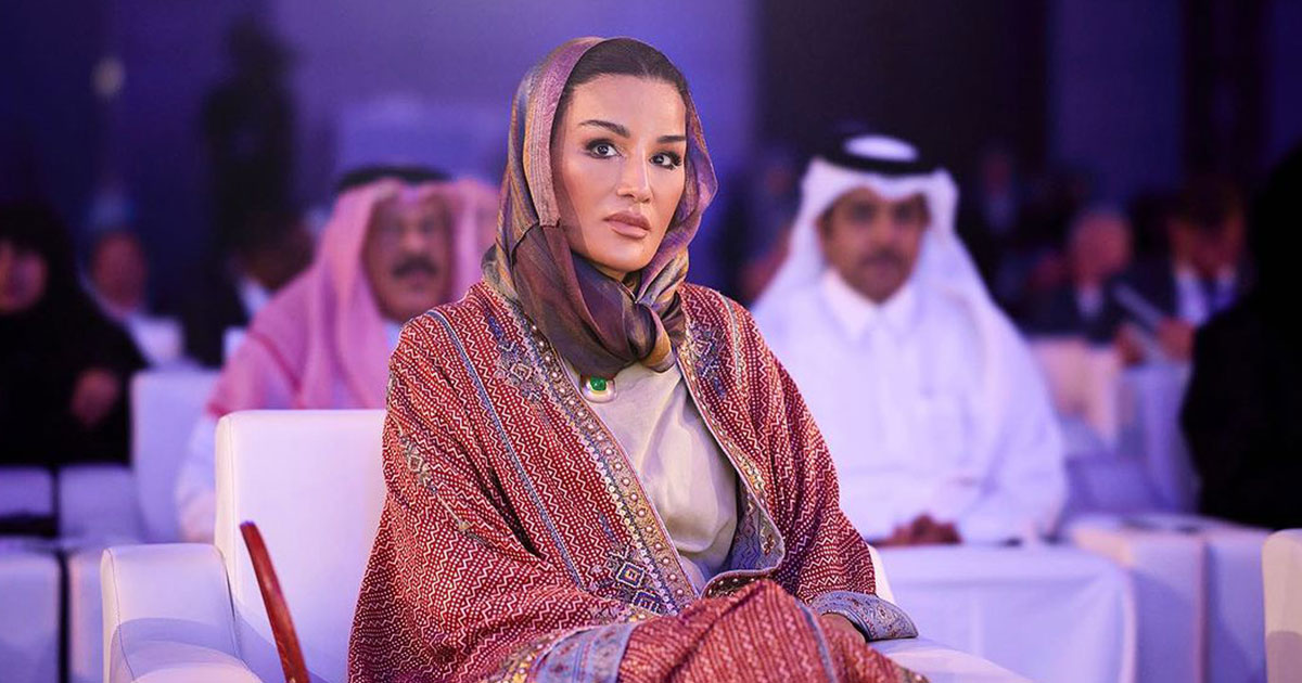 صيحات مكياج تليق بالشيخة موزة