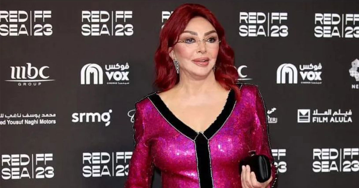 نبيلة عبيد بفستان ارتدته منذ 27 عاما
