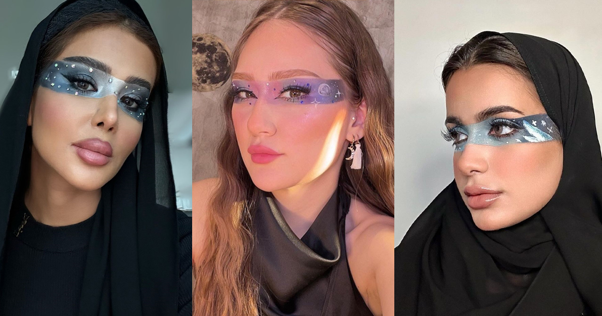 بلوجرز وخبيرات مكياج سعوديات يبدعنّ في ترند الـ "tapemakeup"