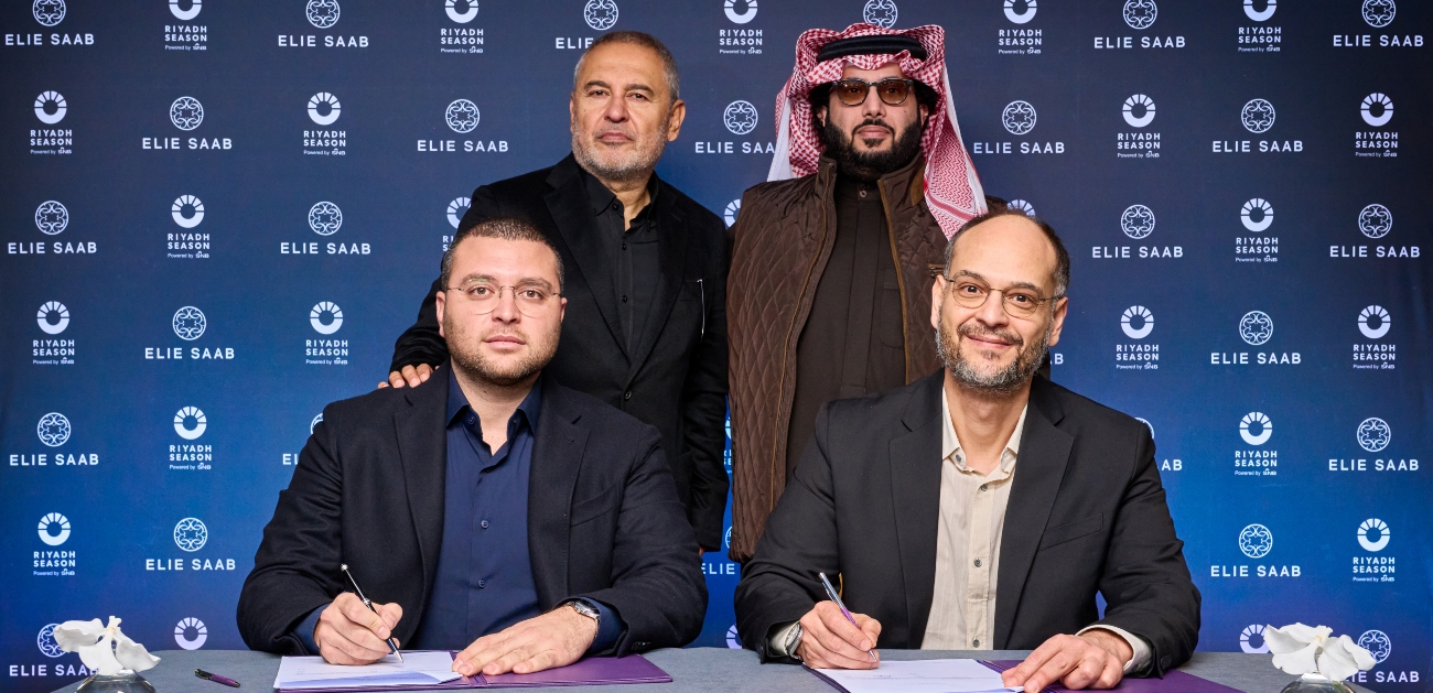 تركي آل الشيخ يعلن عن شراكة بين موسم الرياض والمصمم اللبناني العالمي إيلي صعب