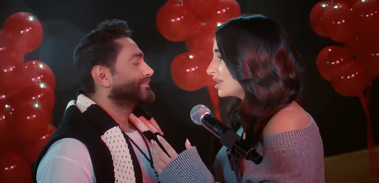 "30 حياة" تجمع بين تامر حسني وفنانة لبنانية في يوم الحب!