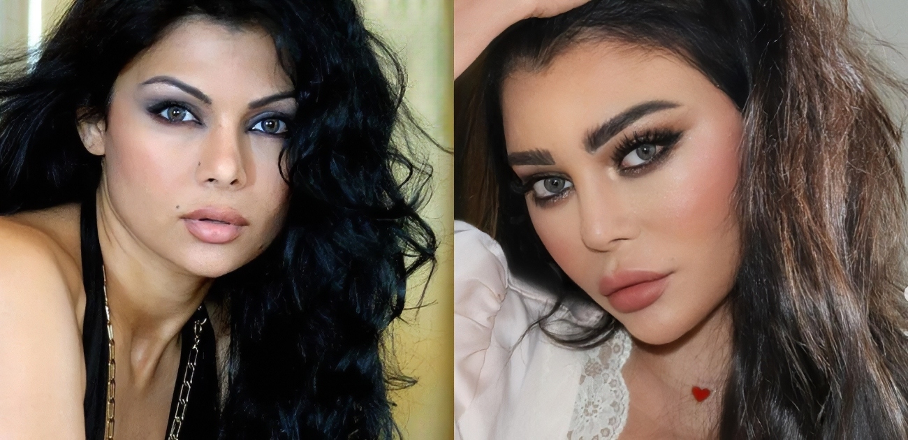 نجمات ازددن جمالا بعد تعريض الحواجب