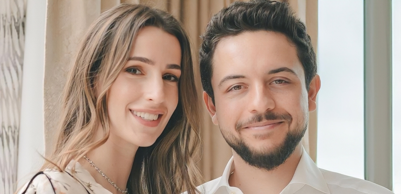 أول تعليق من الأمير الحسين على خبر حمل زوجته الأميرة رجوى