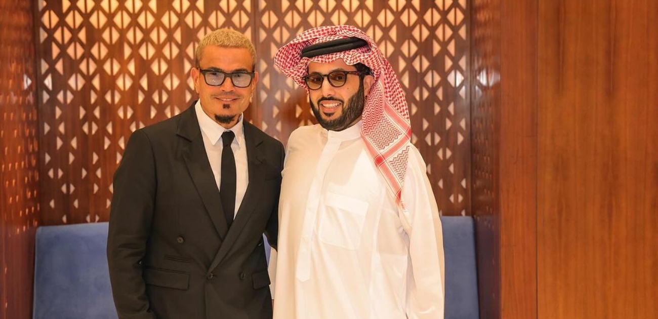 تركي آل الشيخ وعمرو دياب