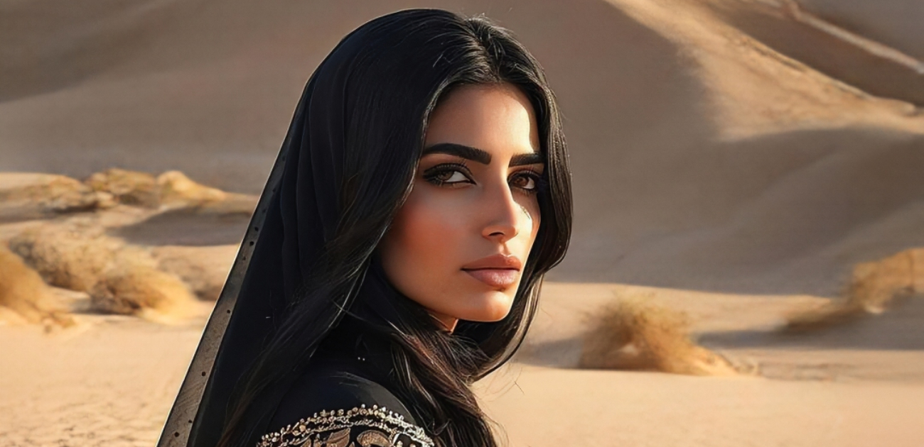 لمياء عبد الله أول عارضة أزياء سعودية من الذكاء الاصطناعي، فشاهدي صورها!