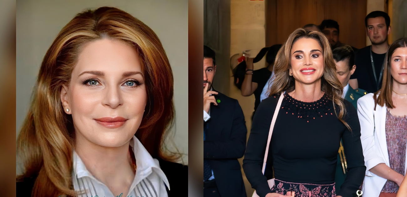 مصدر الصورة: الحساب الرسمي انستغرام للملكة رانيا @queenrania والحساب الرسمي انستغرام للملكة نور @queennooralhussein
