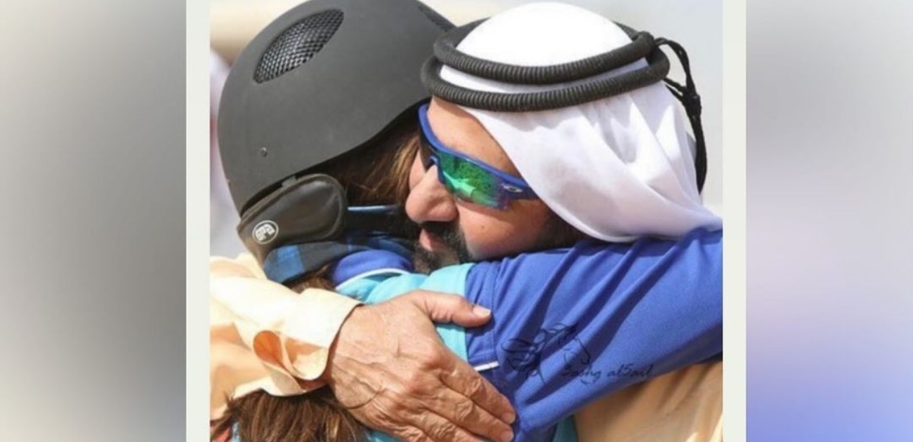 الشيخة مهرة بنت محمد بن راشد في رسالة حب لوالدها