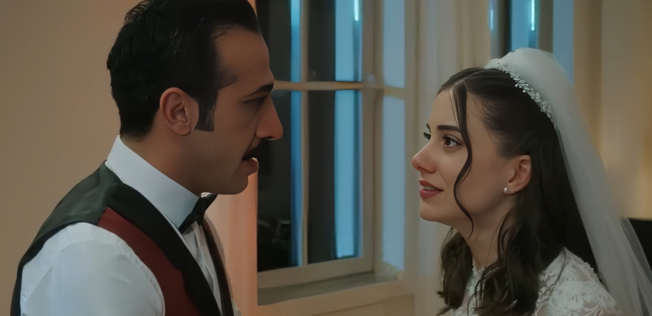 حفل زفاف بطلا مسلسل الطائر الرفراف