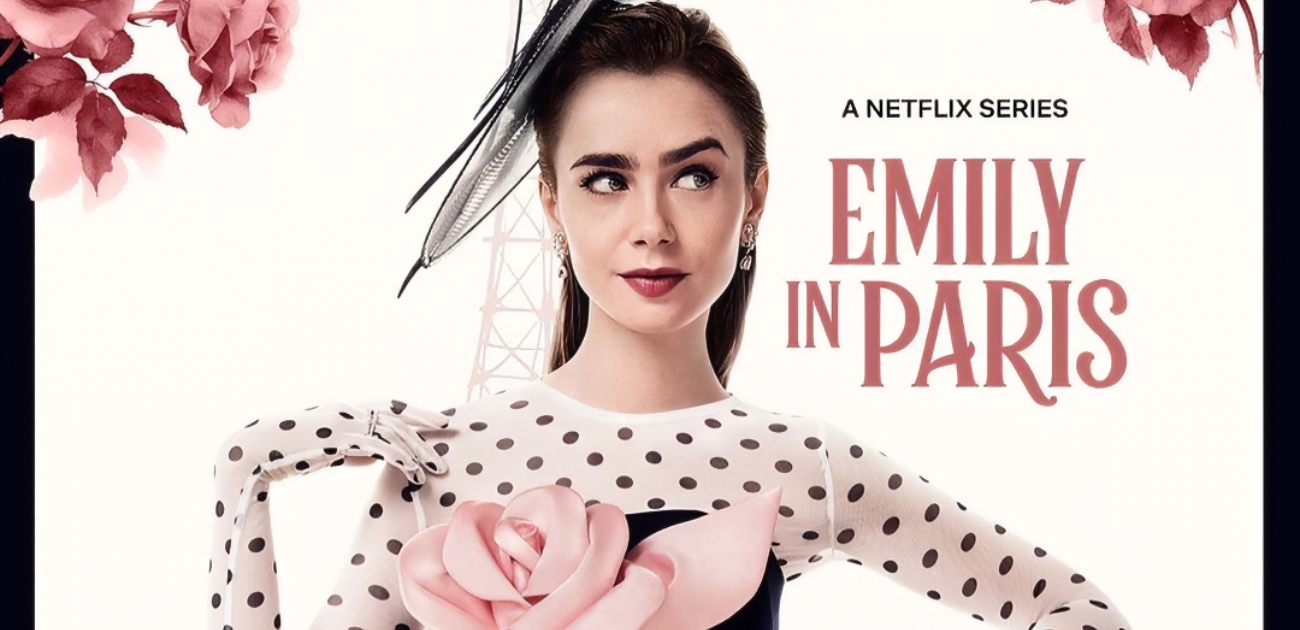 إطلالات ليلي كولينز في مسلسل Emily in Paris
