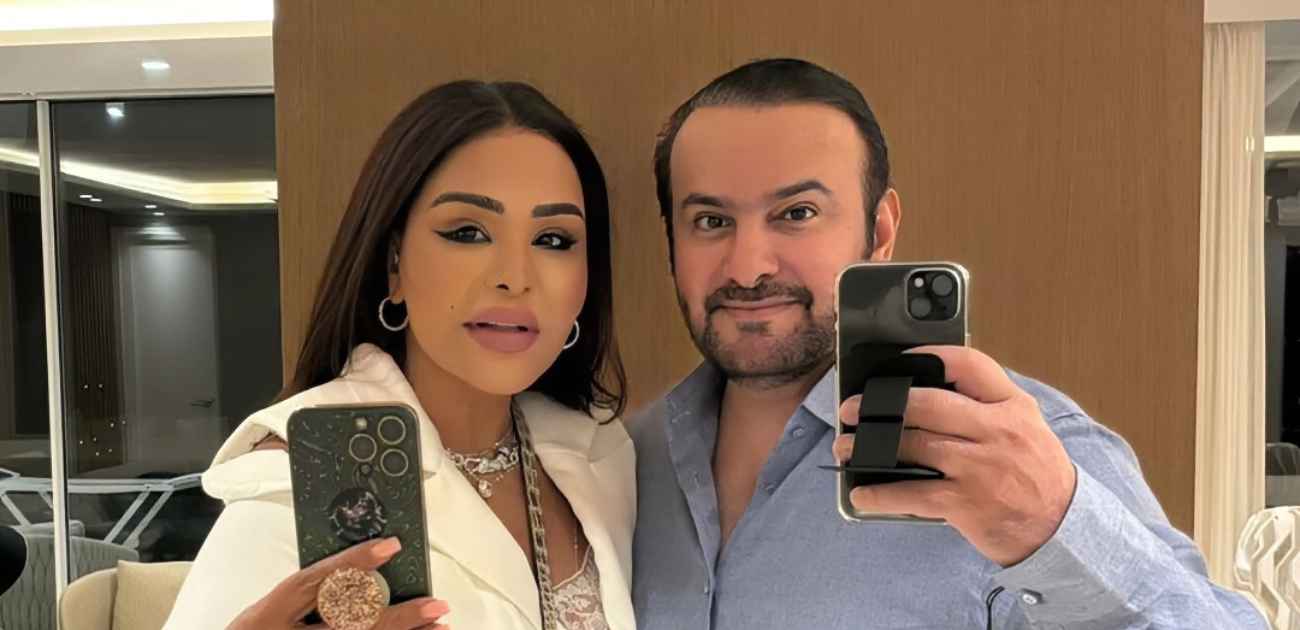 أحلام تفاجئ زوجها مبارك بعيد ميلاده وهو يدللها بطريقته!