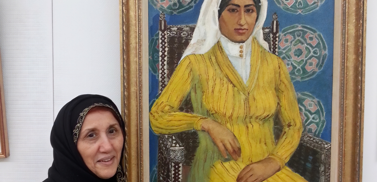 رحيل رائدة الفن السعودي الفنانة التشكيلية صفية بن زقر صاحبة لوحة "موناليزا الحجاز"