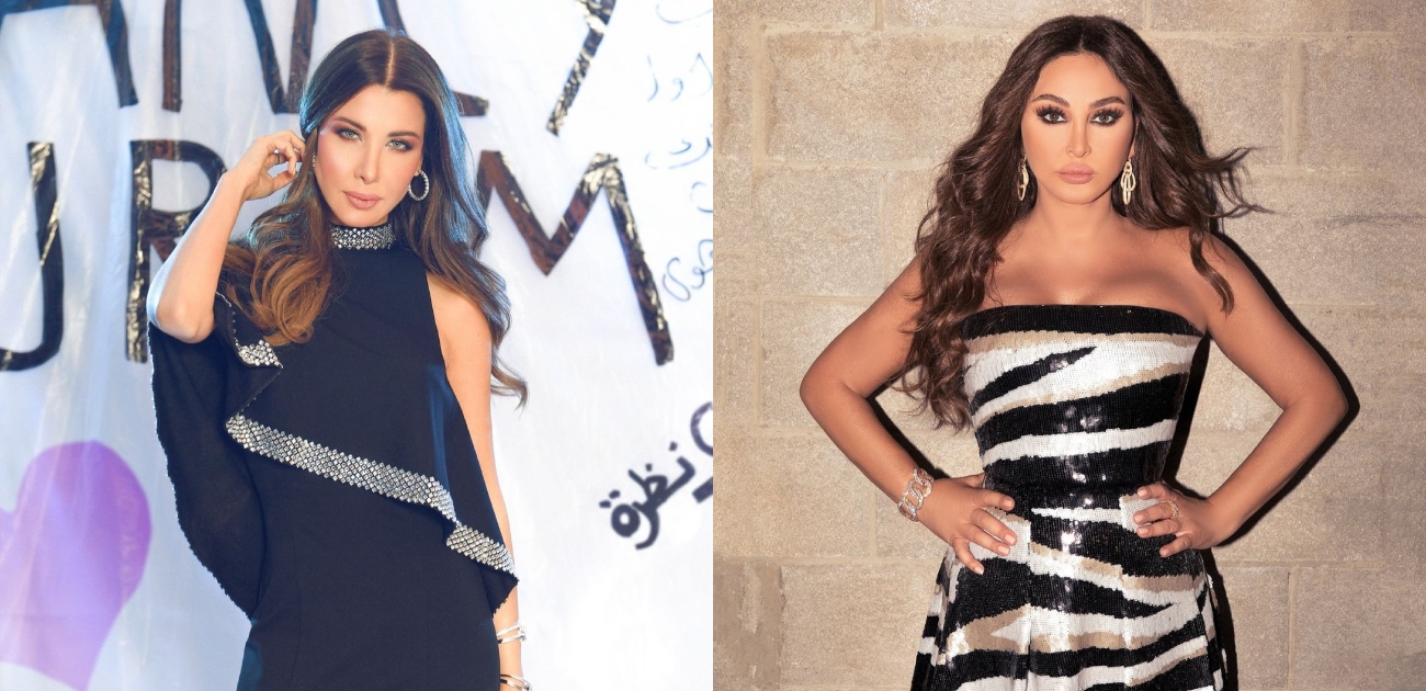 نانسي عجرم وإليسا تتألقان في حفل زفاف عبير الراجحي