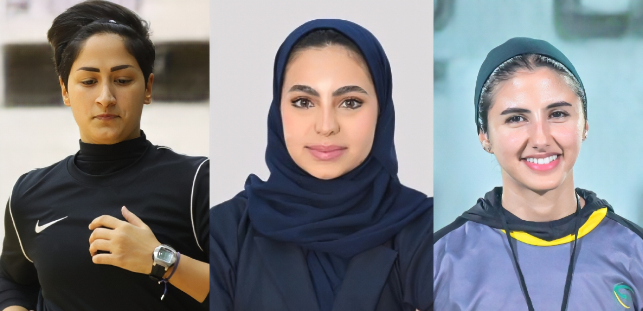 5 سعوديات تصدرت اسمائهن في مجال التحكيم الرياضي الدولي