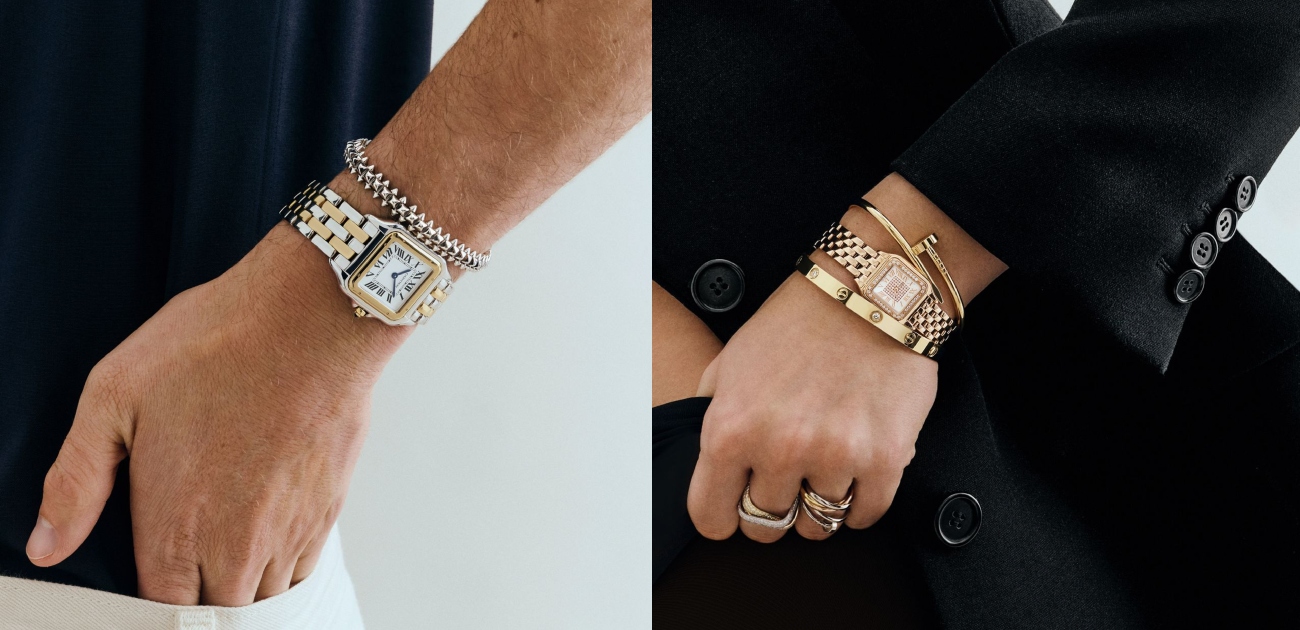 ساعات PANTHÈRE DE CARTIER: اختلافات أكثر عصرية بأحجام جديدة