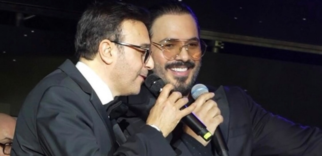 رامي عياش يشارك في حفل زفاف ابن صابر الرباعي ويكشف عن الصداقة المميزة بينهما