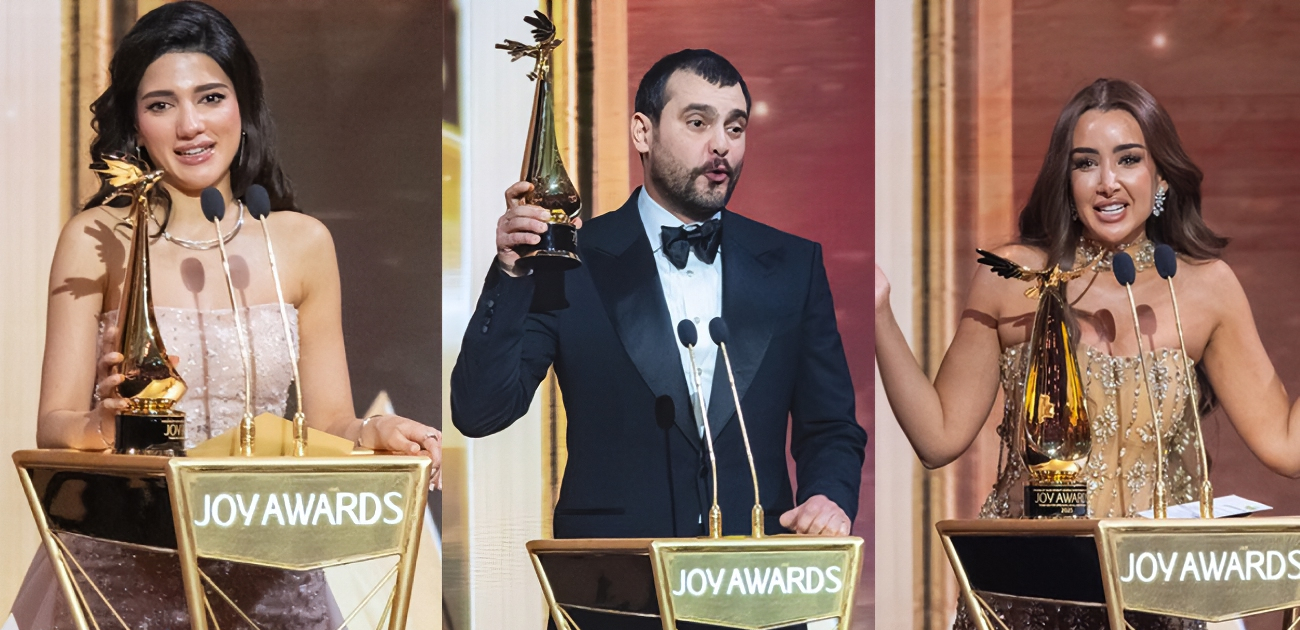 قائمة النجوم المتوّجين بجوائز صُناع الترفيه Joy Awards 2025
