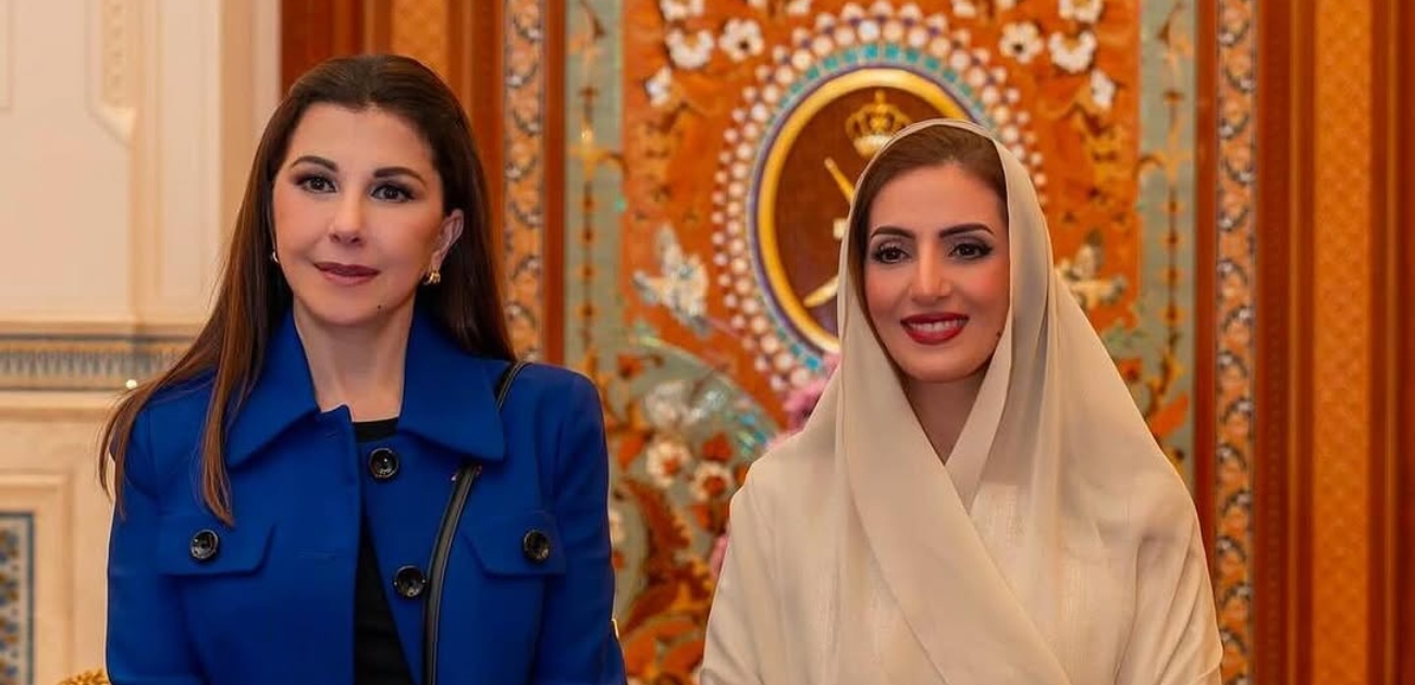 ماجدة الرومي تلتقي السيدة الجليلة في عمان بعد حفلاتها الناجحة
