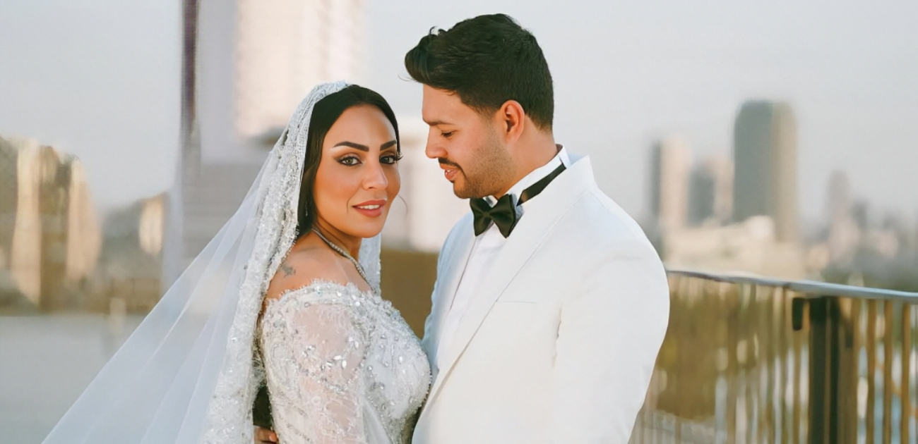 تداول واسع لصور زفاف نجم "ستار أكاديمي" محمد شاهين والمنتجة الإماراتية رشا الظنحاني