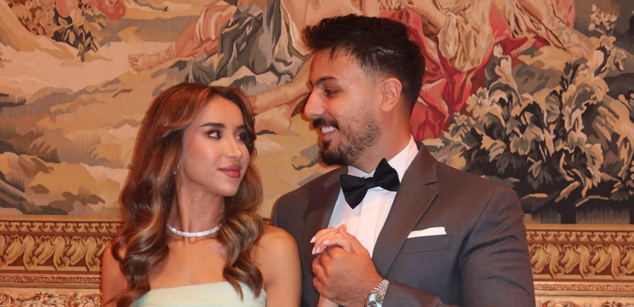 حفل زفاف رومانسي يتوّج قصة حب وسام قطب وسارة سامي وحضور كبير لمؤثرين السوشال ميديا